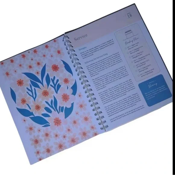 Floral Bible in a Year Journal -New - Picture 3 of 10